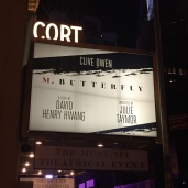Broadway! Heading to the Cort Theater. 2